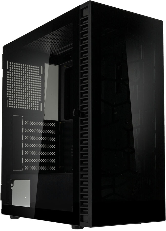 Caja ATX Kolink Observatory HF Glass Core Negro image number 0