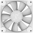 Ventilador APNX FP1-Q-120 PWM ARGB Blanco - 120mm image number null