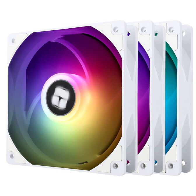 Ventilador Thermalright TL-C12CW-S ARGB PWM Blanco 120mm (Pack 3) image number 1