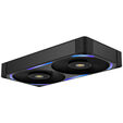 Ventilador NZXT F240X Perfomance RGB Single-Frame Negras - Duplo Vent&iacute;lador 120mm (240mm) image number null