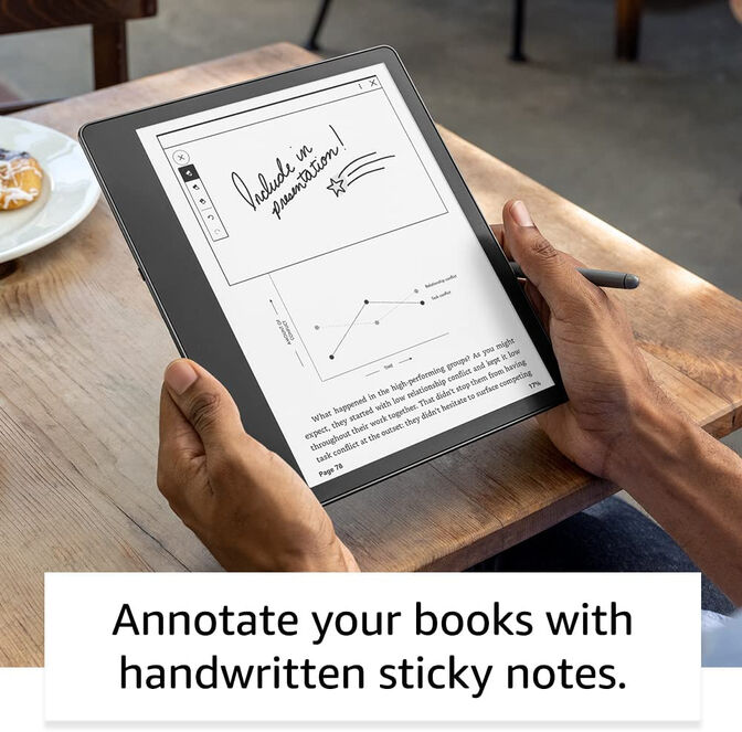 Lector de eBooks Amazon Kindle Scribe (2022) 10.2" 16GB + L&aacute;piz Premium image number 2