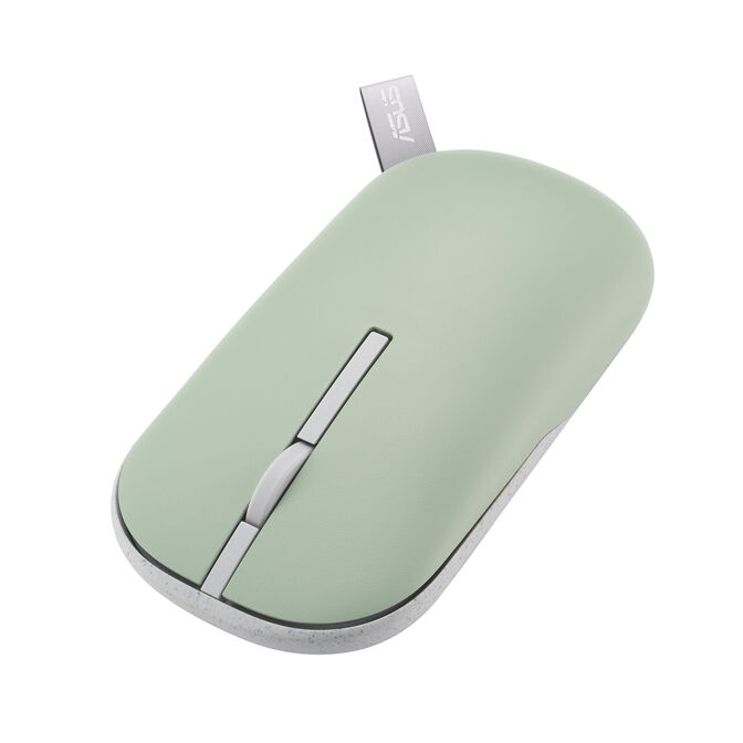 Rat&oacute;n Asus Marshmallow MD100 Bege / Verde Wireless image number 8