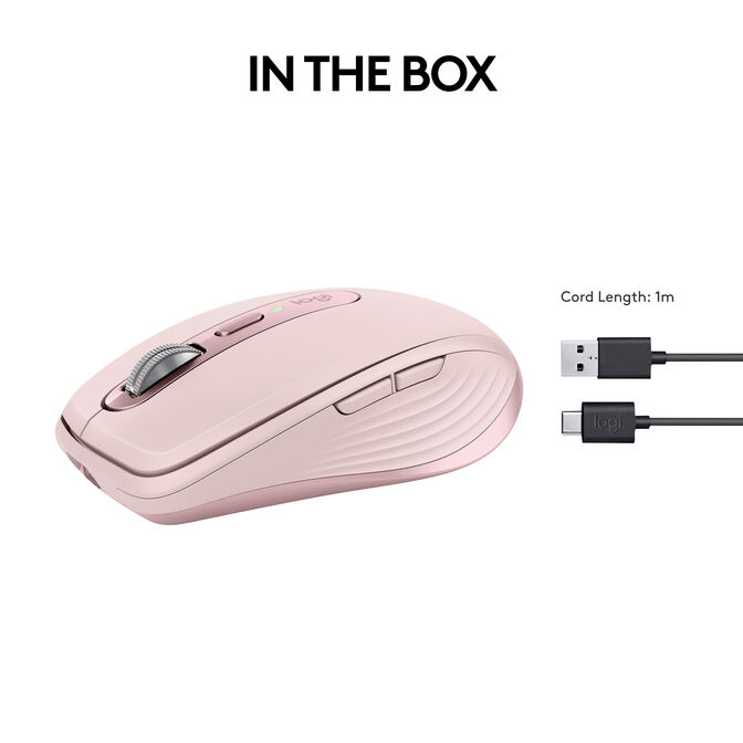 Rat&oacute;n Logitech MX Anywhere 3S Wireless Rosa image number 19