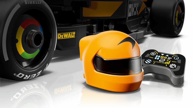 LEGO Speed Champions: Coche de Carreras McLaren F1 Team MCL38, 269 Piezas (77251) image number 2