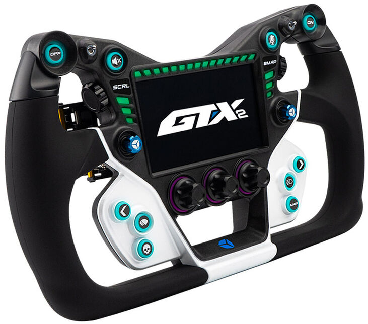 Volante Cube Controls GTX2 Grip (32cm) - Blanco / Negro image number 1