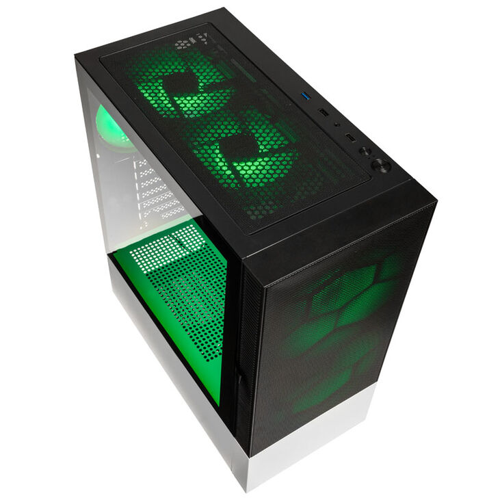 Caja ATX Kolink Observatory MX Mesh ARGB Negro/Blanco image number 5