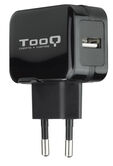 Cargador Tooq  USB 5V 2.4A Negro image number null
