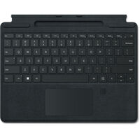 Microsoft Surface Pro Signature Keyboard com Leitor de Impress&otilde;es Digitais Preto