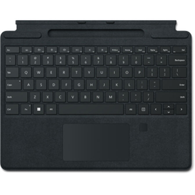 Microsoft Surface Pro Signature Keyboard com Leitor de Impress&otilde;es Digitais Preto image number 0