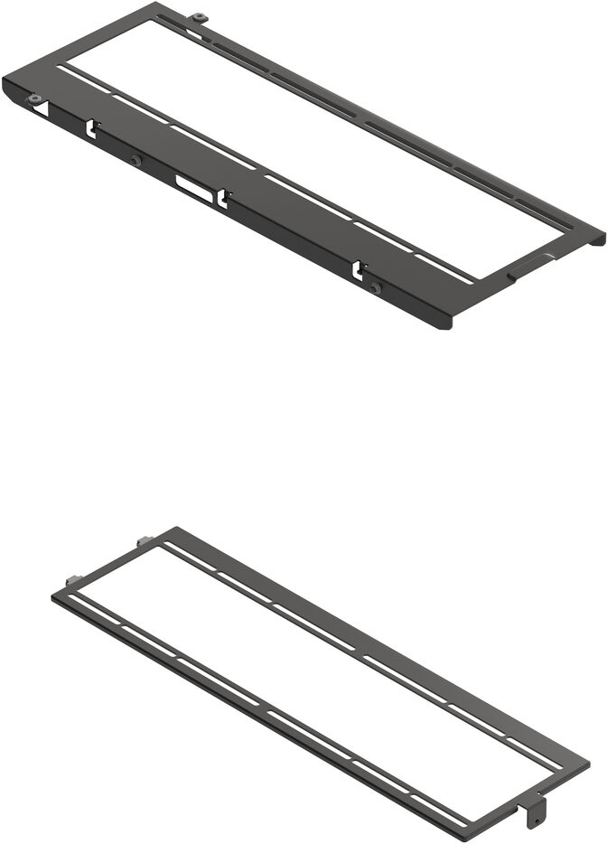 Soporte de Montaje de Radiador de 360 ??mm - HAVN HS 420 Negro image number 1