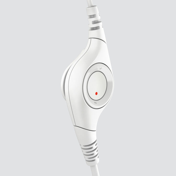 Headset Logitech H390 USB Branco image number 2