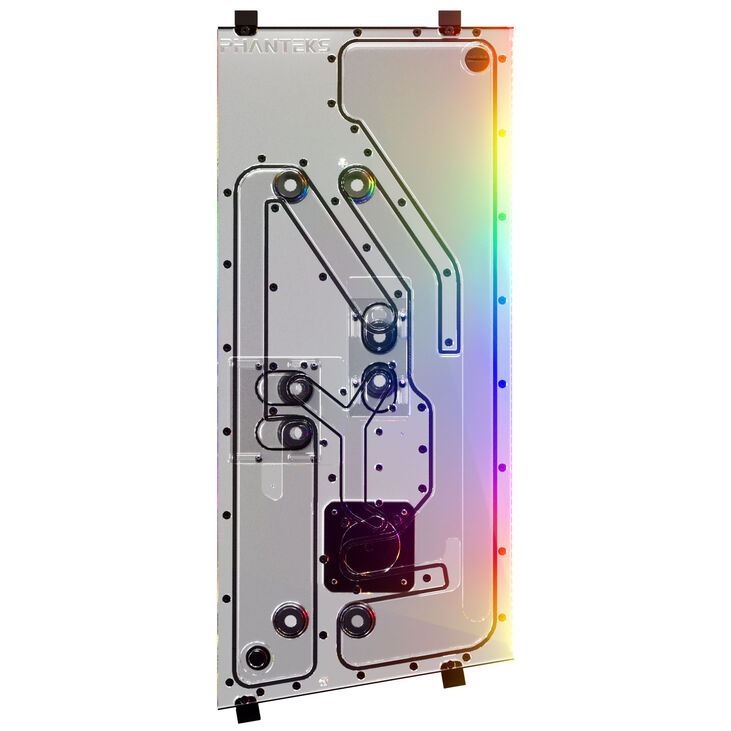 Phanteks Glacier EZ-Fit DIS-NV7 Distro Plate 16mm EZ-Fit Negro para Phanteks NV7 image number 3