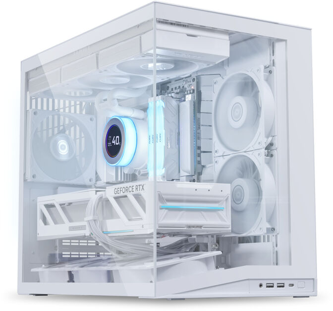Caja ATX Lian Li O11 Mini V2 Flow Blanco image number 9