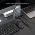 Switch Conmutador Nanocable 2x USB 3.0 a 2xUSB-A 3.0 + 2x USB-C 3.0 image number null