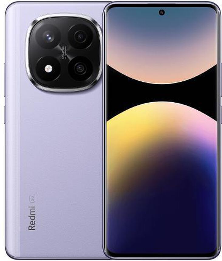 Smartphone Xiaomi Redmi Note 14 Pro + 5G 6.67" 8GB/256GB Dual SIM Lavender Purple image number 0