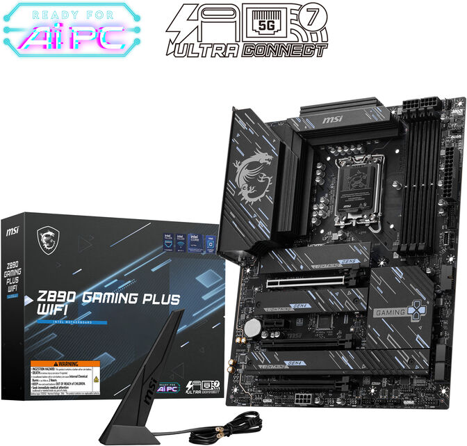 Placa Base MSI Z890 GAMING PLUS WIFI image number 4