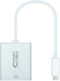 Adaptador NanoCable USB-C M para VGA F 10 CM Aluminio