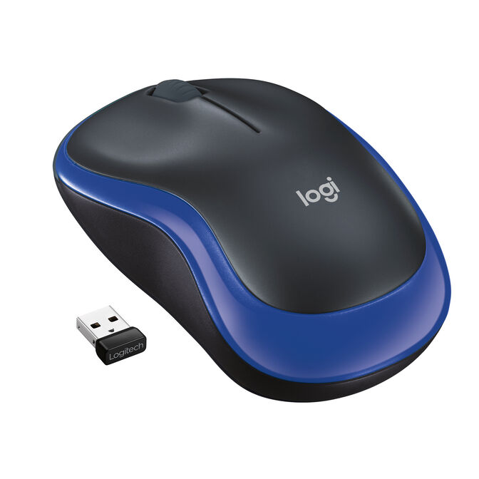 Rat&oacute;n Logitech M185 1000DPI Wireless Azul image number 0