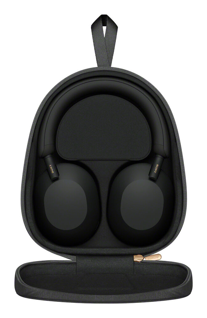 Auriculares Inal&aacute;mbricos Sony WH-1000XM5 Bluetooth con ANC NFC Negro image number 10
