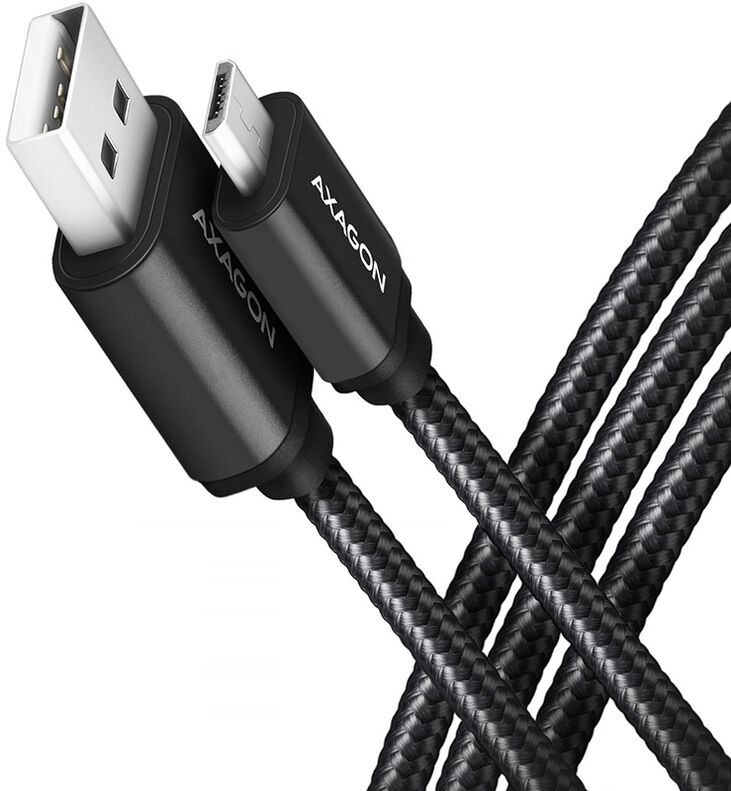 Cable AXAGON BUCM Activo USB-A, para microUSB - 1,5M image number 0
