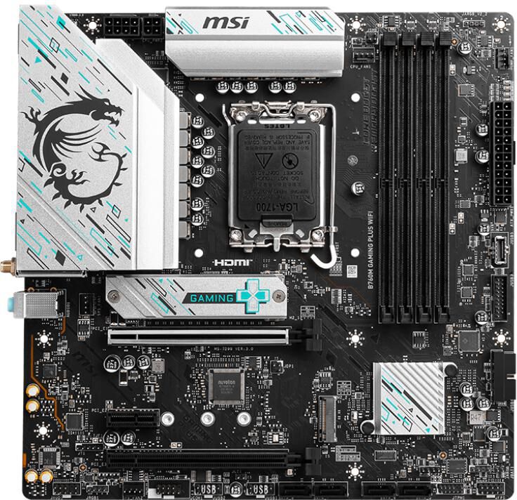Placa Base MSI B760M GAMING PLUS WIFI