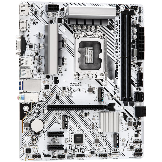 Placa Base ASRock B760M-HDV/M.2 D5 image number 1
