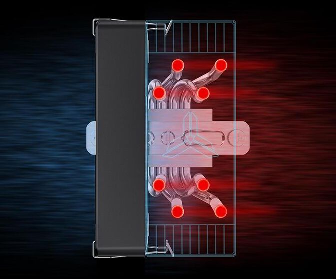 Ventilador CPU Jonsbo CR-1000 EVO ARGB Negro 120mm image number 23