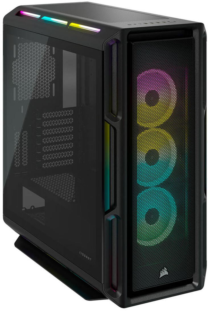Torre ATX Corsair 5000T iCUE RGB Negro Cristal Templado image number 1