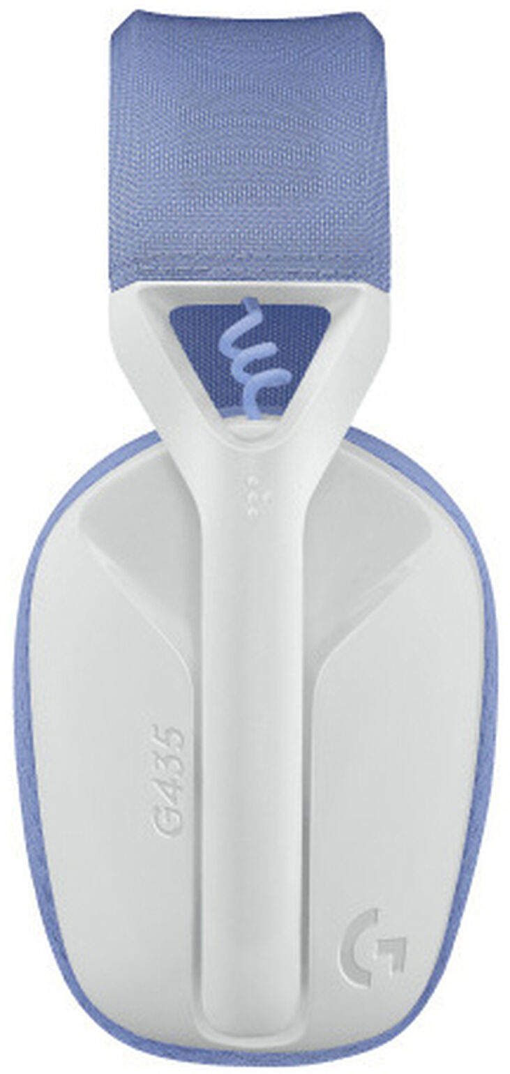 Auriculares Logitech G Series G435 Lightspeed Wireless Blanco/Azul image number 5