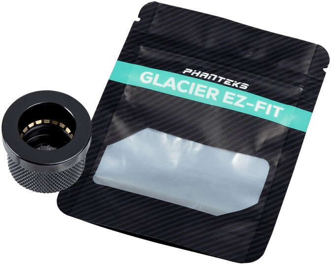 Conector Phanteks Glacier EZ-Fit F16G1/4 - Negro image number 4
