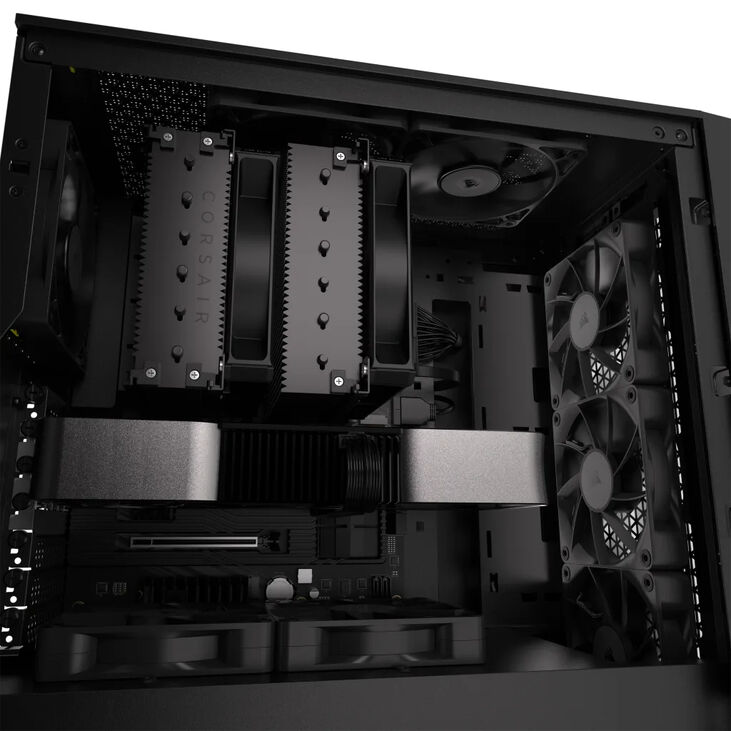 Ventilador Corsair iCUE Link RX120 PWM Negra 120mm image number 3