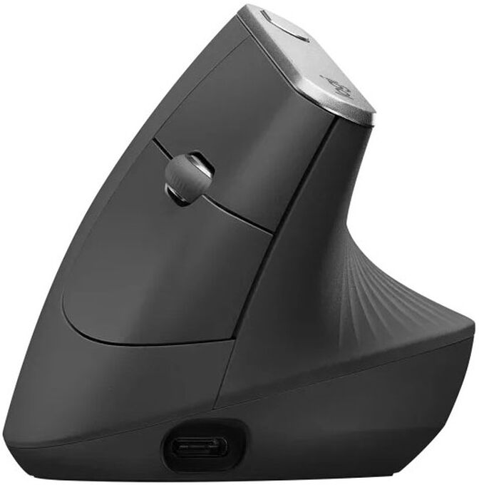Rat&oacute;n &Oacute;ptico Logitech MX Vertical Advanced Ergon&oacute;mico Wireless 4000DPI Negro image number 3