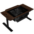 Mesa de Escritorio Lian Li DK07 Madera image number null