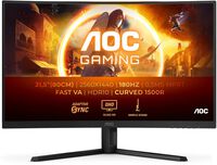 Monitor Curvo AOC Gaming 32" CQ32G4VE Fast VA QHD 180Hz 0.5ms