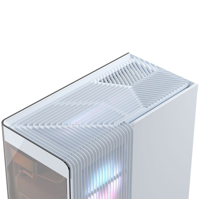 Torre E-ATX Corsair 4500X LX-R RGB Blanco Cristal Templado image number 13