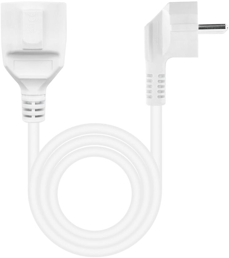 Cable de Alimentación Alongador 2m Blanco image number 1