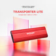 Disco SSD Externo Patriot Transporter Lite 512GB USB3.2 Gen2 (1000/1000MB/s) Red image number null