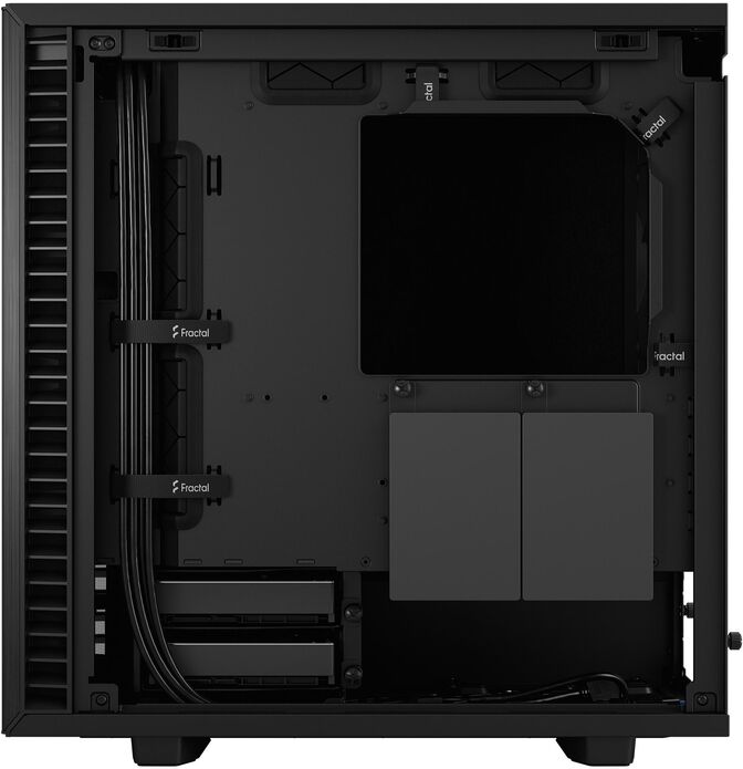 Torre Micro-ATX Fractal Design Define 7 Mini Black Solid image number 22
