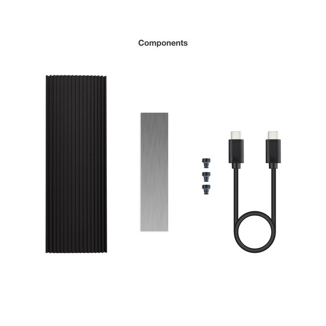 Caja SSD Tooq TQE-2230B M.2 NVMe PCIe USB3.1 Gen 2 Negro image number 7