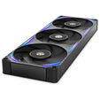 Ventilador NZXT F360x Perfomance RGB 120mm - Single-Frame Negras - Triplo Ventilador 120mm (360mm) image number null