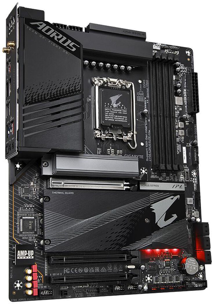 Placa Base Gigabyte Z790 Aorus Elite AX DDR5 image number 2