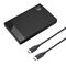 Caja Externa 2.5" Ewent EW7073 USB-C 3.2 Gen1 Screwless SATA HDD/SSD Preta