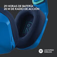 Auriculares Logitech G733 RGB Lightspeed Wireless Azul image number null