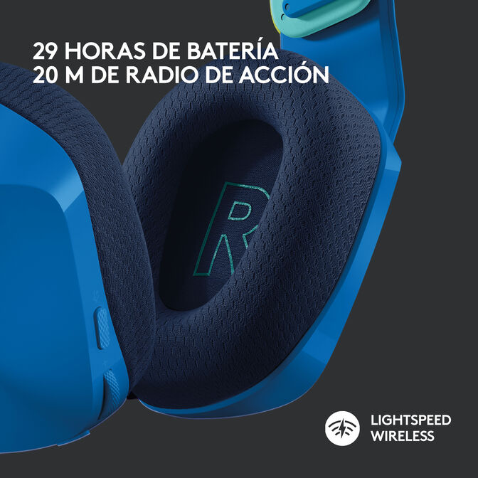 Auriculares Logitech G733 RGB Lightspeed Wireless Azul image number 18