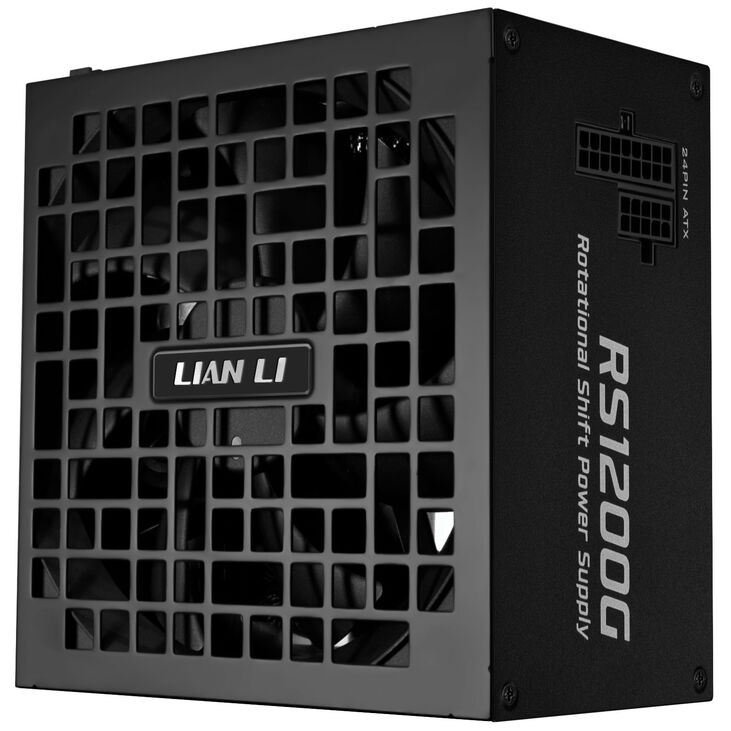 Fuente Modular Lian Li RS 1200W 80+ Gold Negro (C/Hub) image number 0