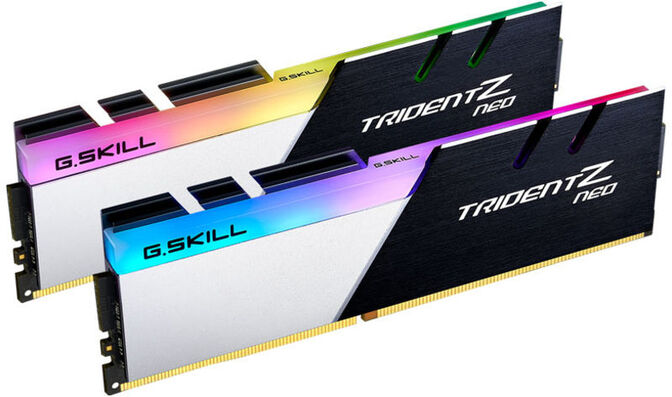 G.Skill Kit 32GB (2 x 16GB) DDR4 3200MHz Trident Z Neo RGB CL16 image number 0