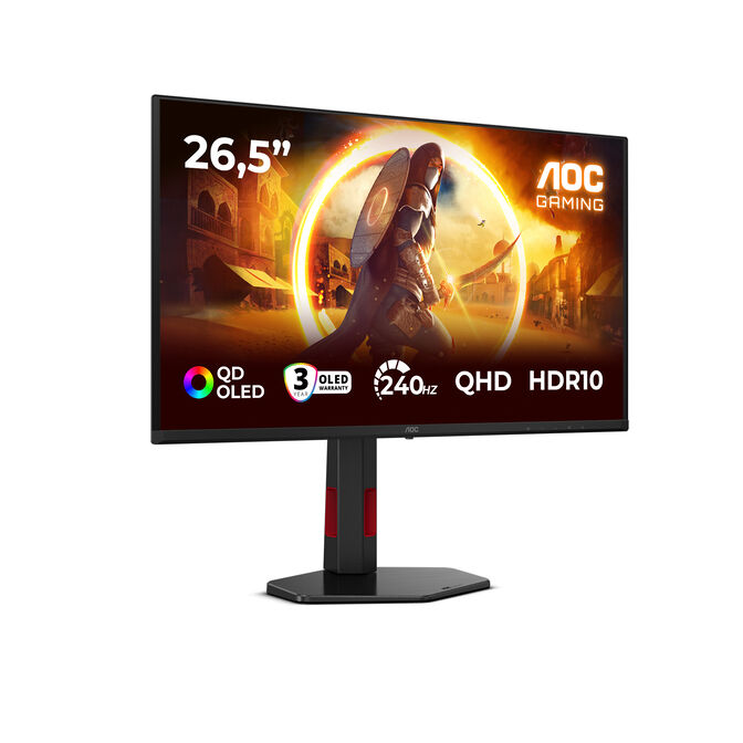 Monitor AOC Gaming 27" Q27G4ZDR  QD-OLED QHD 240Hz 0,03ms Adaptive-Sync HDR10 image number 1