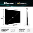 Televisor Hisense 85A6Q 85" LED UltraHD 4K VIDAA image number null