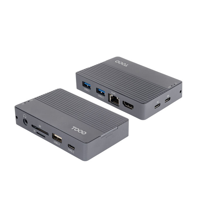 Caja SSD com HUB Tooq TQE-2242G M.2 NGFF/NVMe USB3.2 Gen 2 image number 1