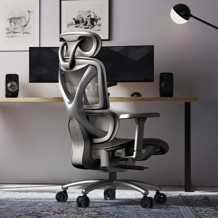 Silla Gaming Ergonomica ThunderX3 XTC - Negro/Negro image number 10